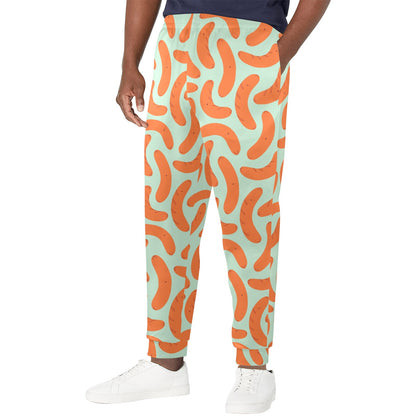 Sausage Print Design LKS304 Men's Casual Track Pants