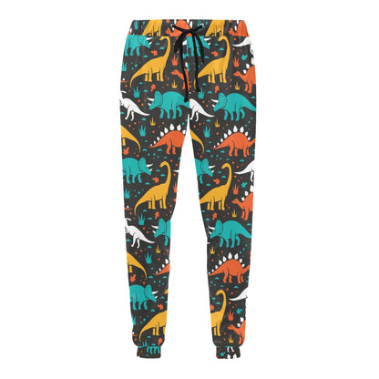 dinosaur Design Print Pattern JJ0102 Men's Sweatpants