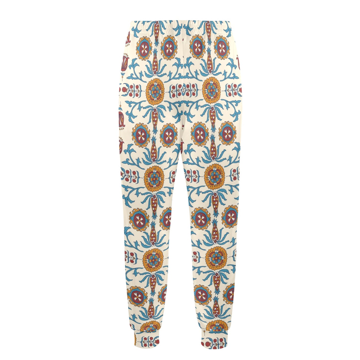 Suzani Print Design LKS301 Men's Casual Track Pants