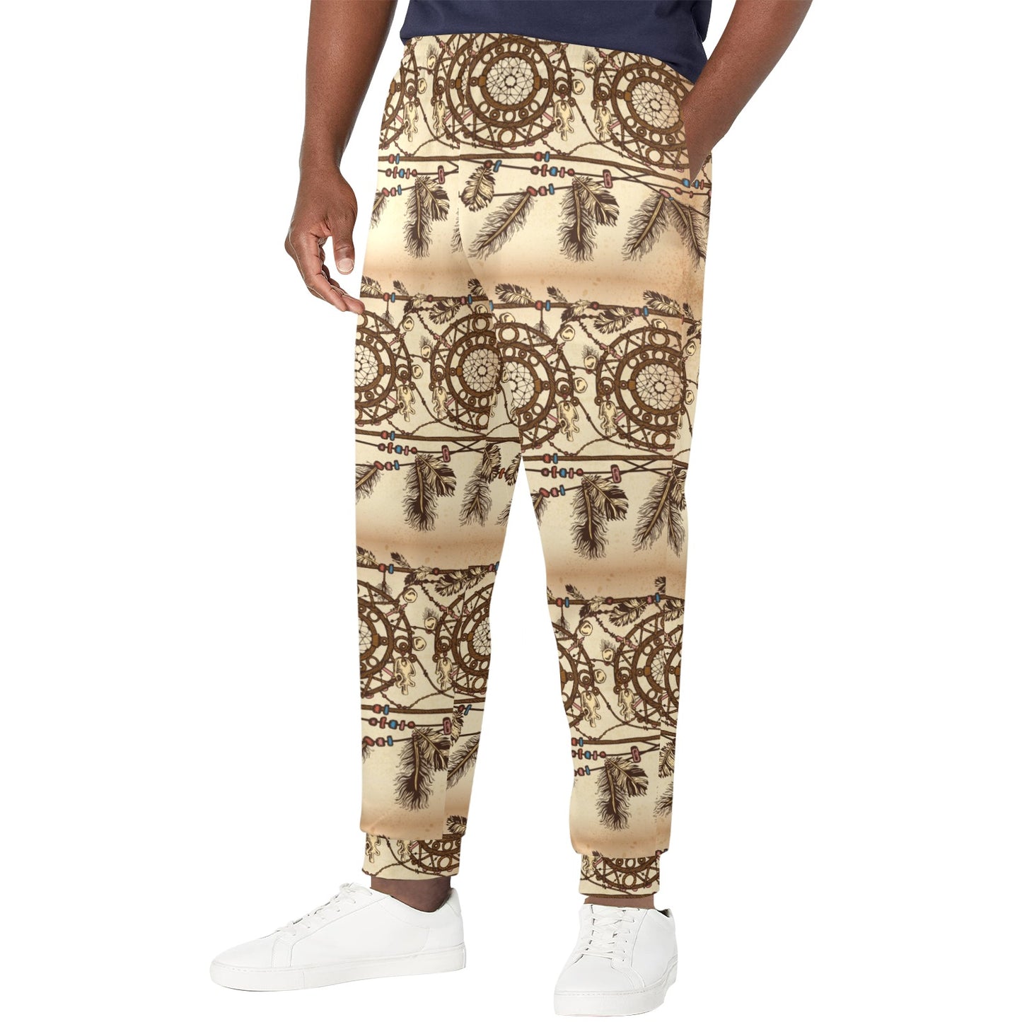 Dream catcher vintage native Men's Casual Track Pants