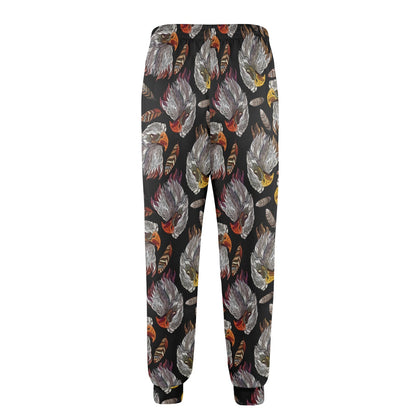 eagles Design Print Pattern JJ0157 Men's Casual Track Pants
