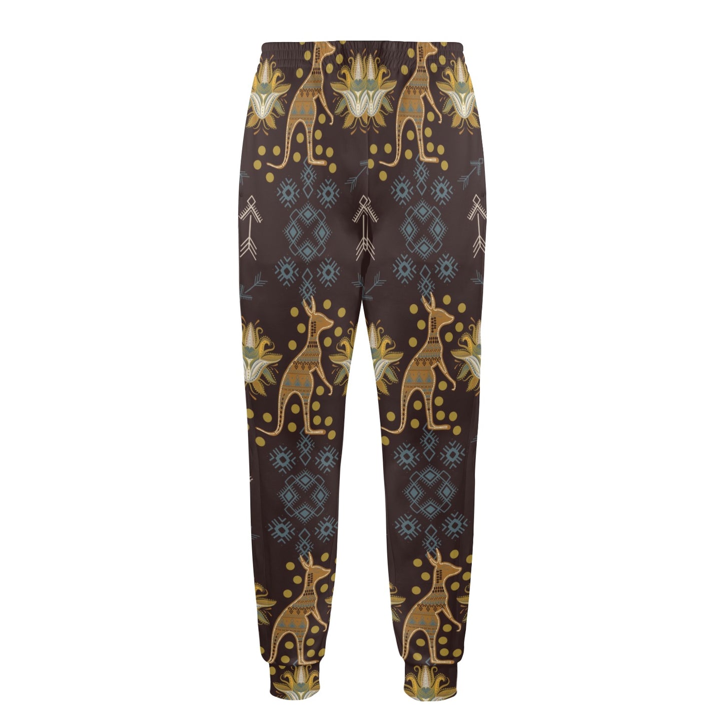 Kangaroos Pattern Print Design 03 Men's Casual Track Pants