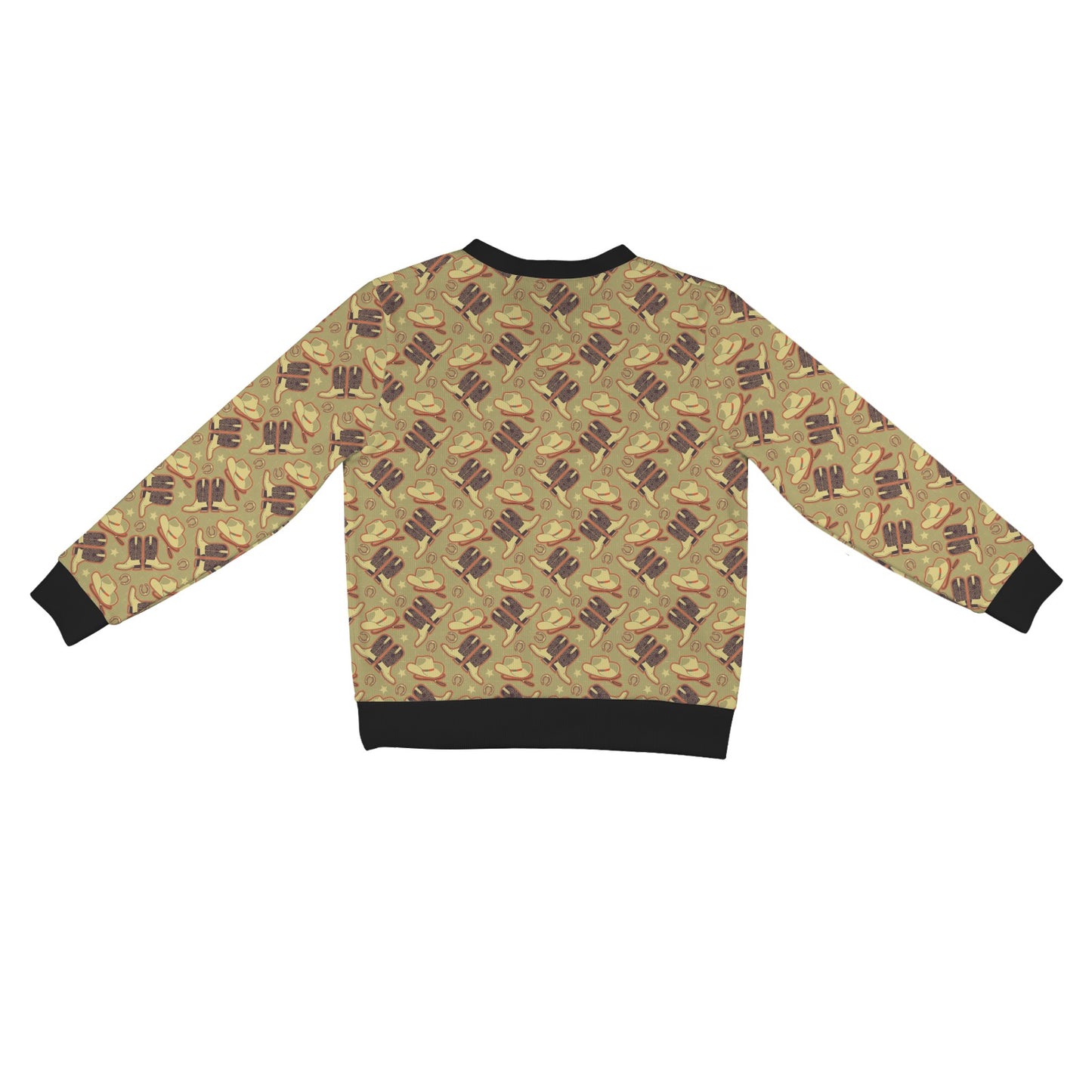 Western Cowboy Themed Women's Cardigan