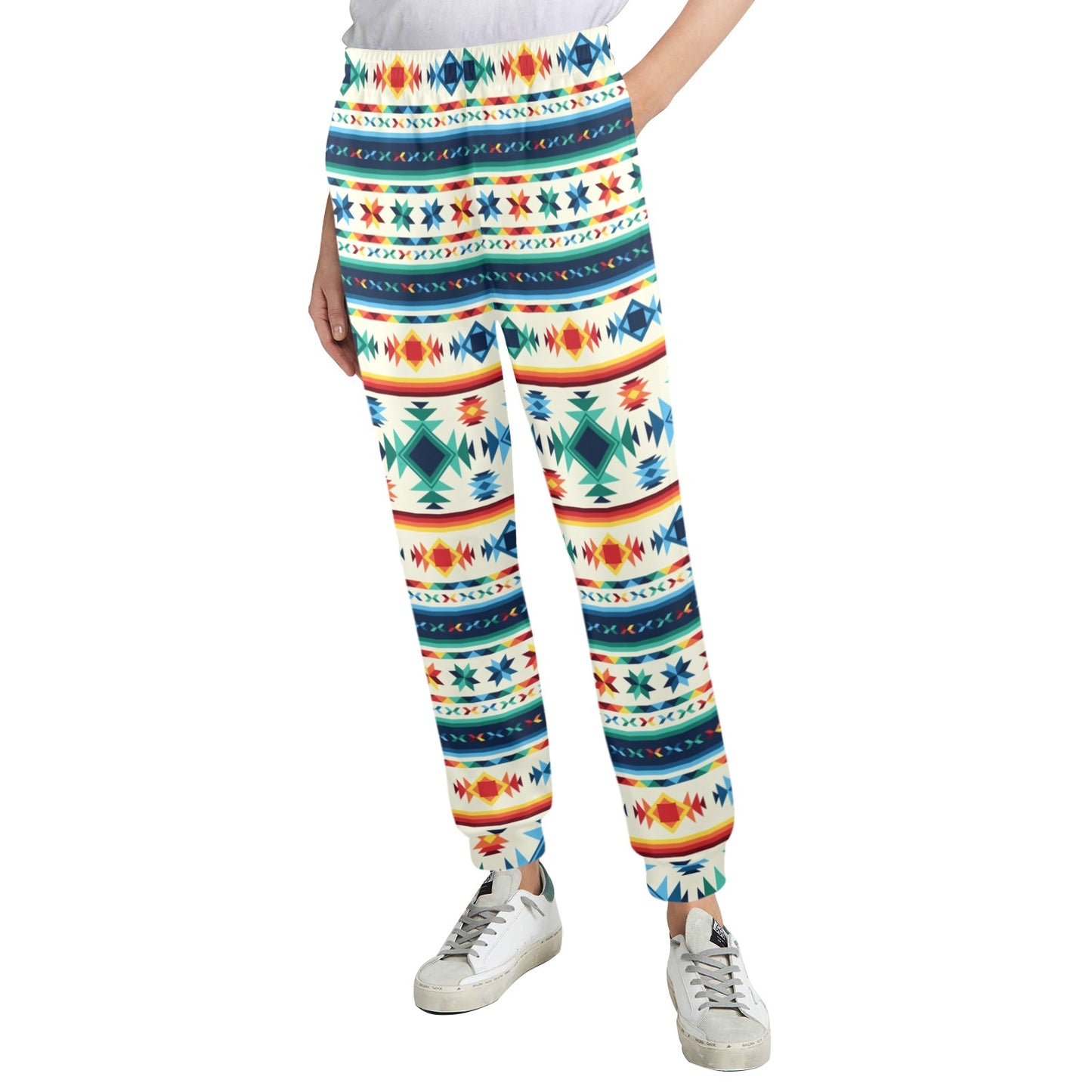 Aztec Pattern Print Design 02 Women's Casual Track Pants