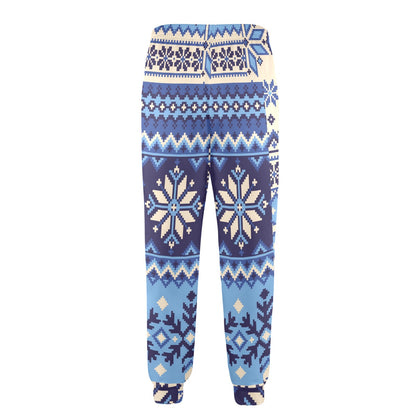 Nordic Pattern Print Design A04 Men's Casual Track Pants