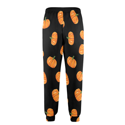 Pumpkin Pattern Print Design A05 Men's Casual Track Pants