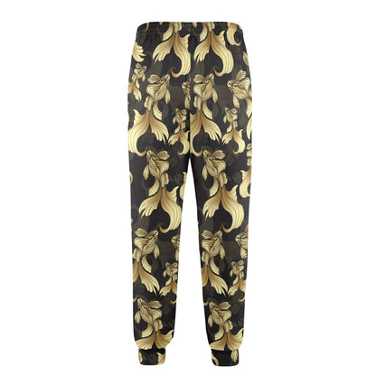 Goldfish Pattern Print Design 02 Men's Casual Track Pants