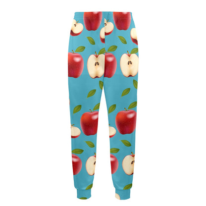 Apple Pattern Print Design AP012 Men's Casual Track Pants
