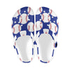 Baseball Blue Background Unisex Clogs Shoes