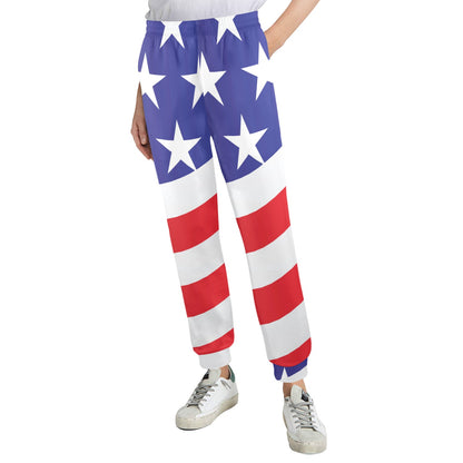 American flag Print Women's Casual Track Pants