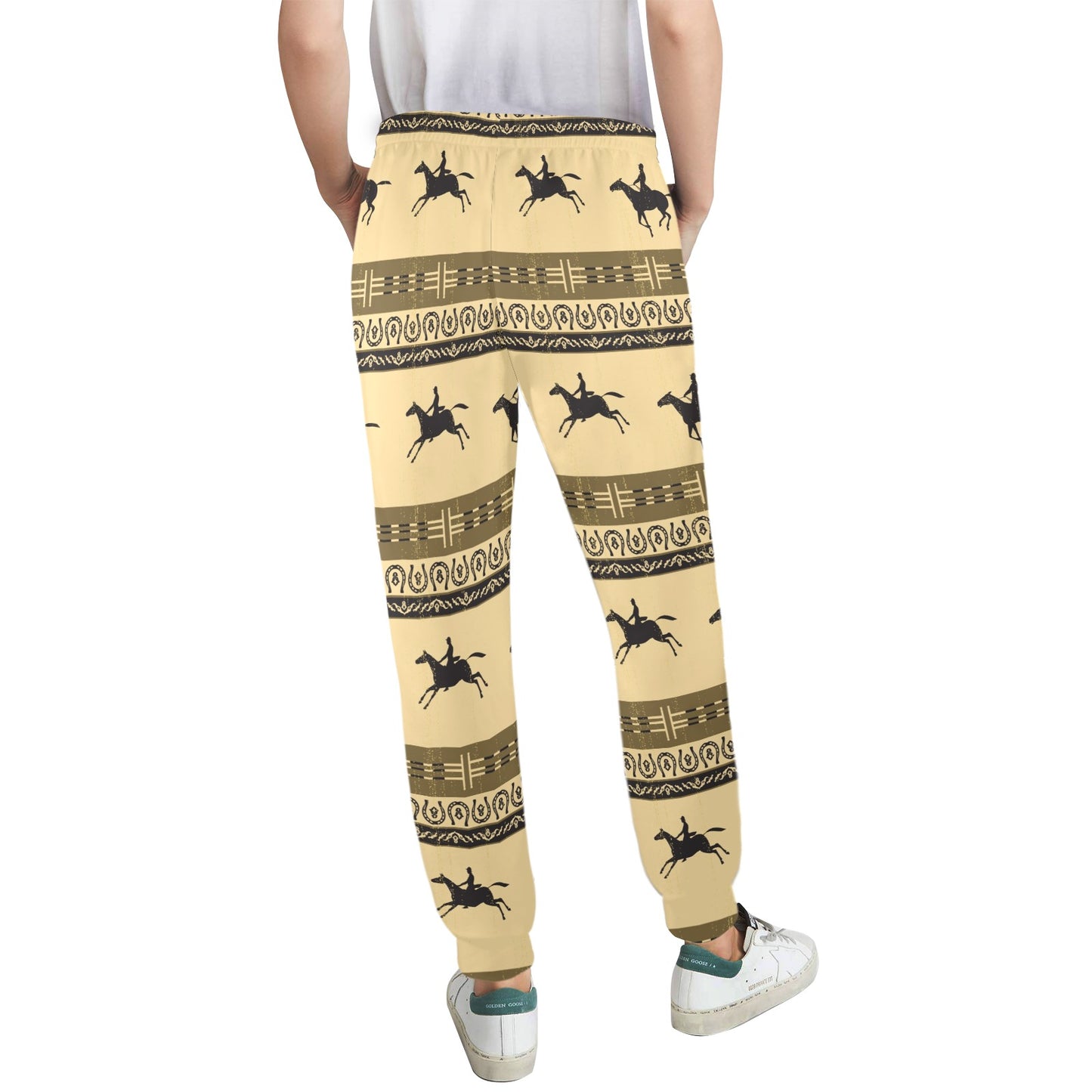 Horse Pattern Prnt Women's Casual Track Pants
