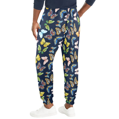 Butterfly Beautiful Print Pattern Men's Casual Track Pants