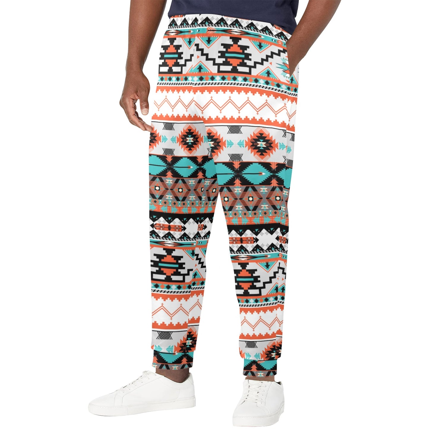 Tribal Aztec Indians pattern Men's Casual Track Pants