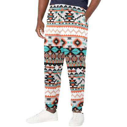 Tribal Aztec Indians pattern Men's Casual Track Pants