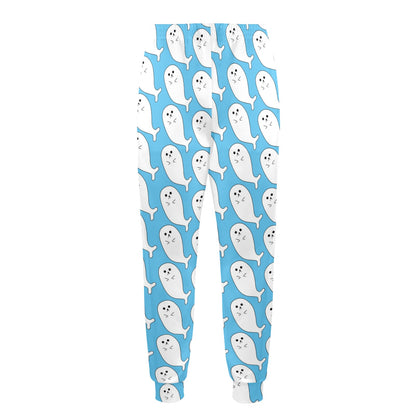 Sea Lion Print Design LKS402 Men's Casual Track Pants