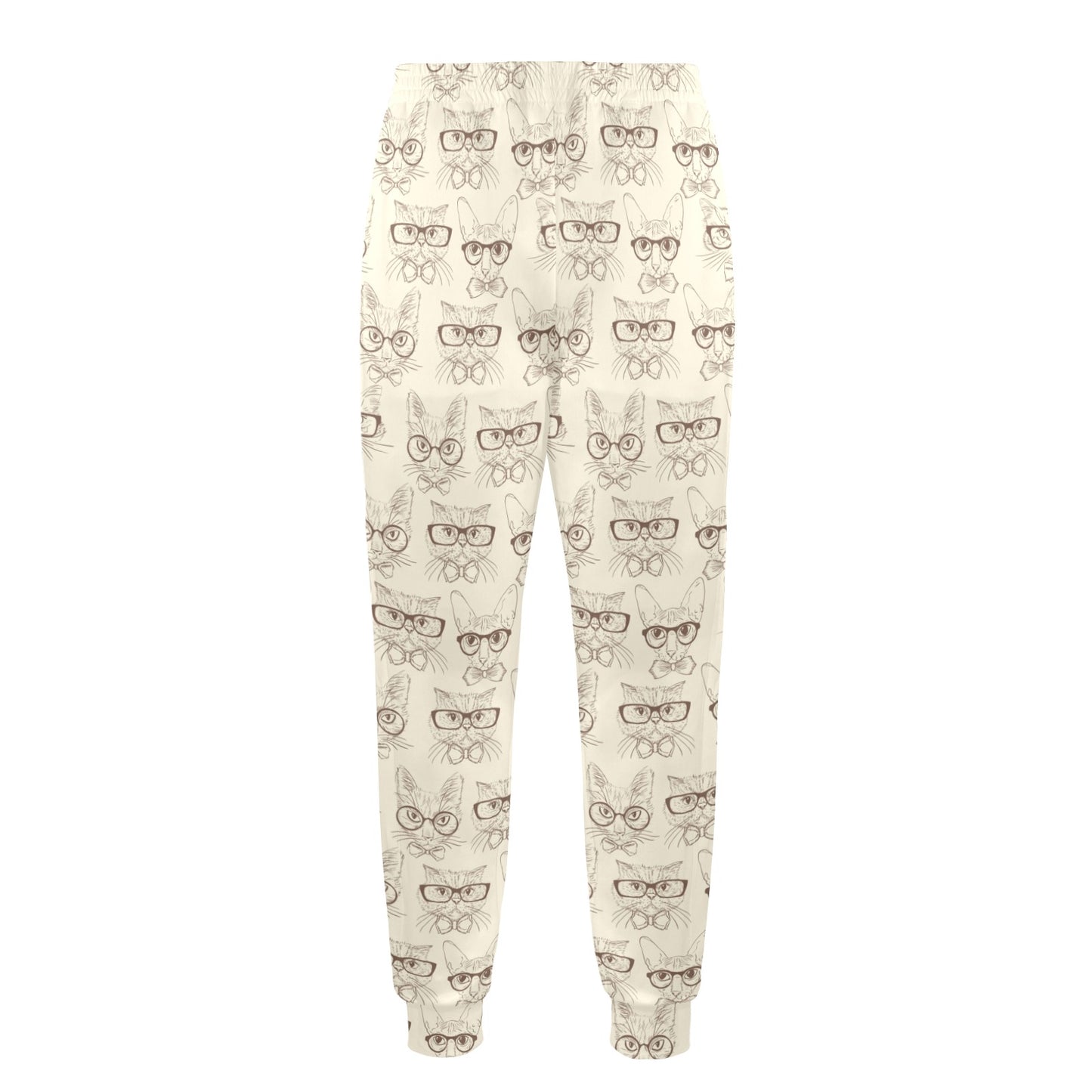 Cat Pattern Print Design 02 Men's Casual Track Pants