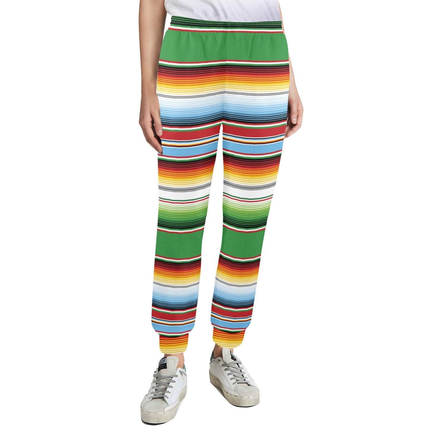 Serape Print Design LKS302 Women's Casual Track Pants