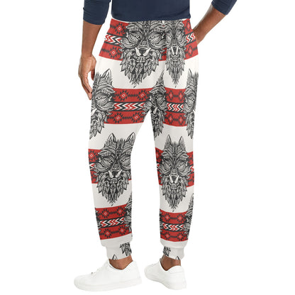 Native Indian Wolf Men's Casual Track Pants