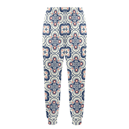 elegant Design Print Pattern JJ0183 Men's Casual Track Pants