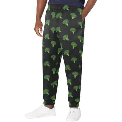 Broccoli Pattern Print Design 04 Men's Casual Track Pants