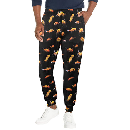 Goldfish Print Design LKS402 Men's Casual Track Pants