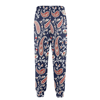 Paisley Pattern Print Design A05 Men's Casual Track Pants