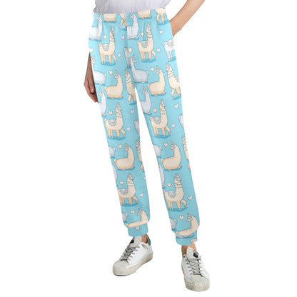 Alpaca Pattern Print Design 06 Women's Casual Track Pants