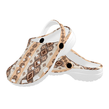 Native Classic Pattern Print Unisex Clogs Shoes