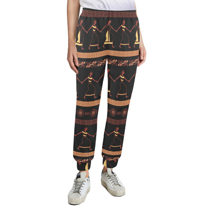 Ancient Greek Human Print Design LKS306 Women's Casual Track Pants
