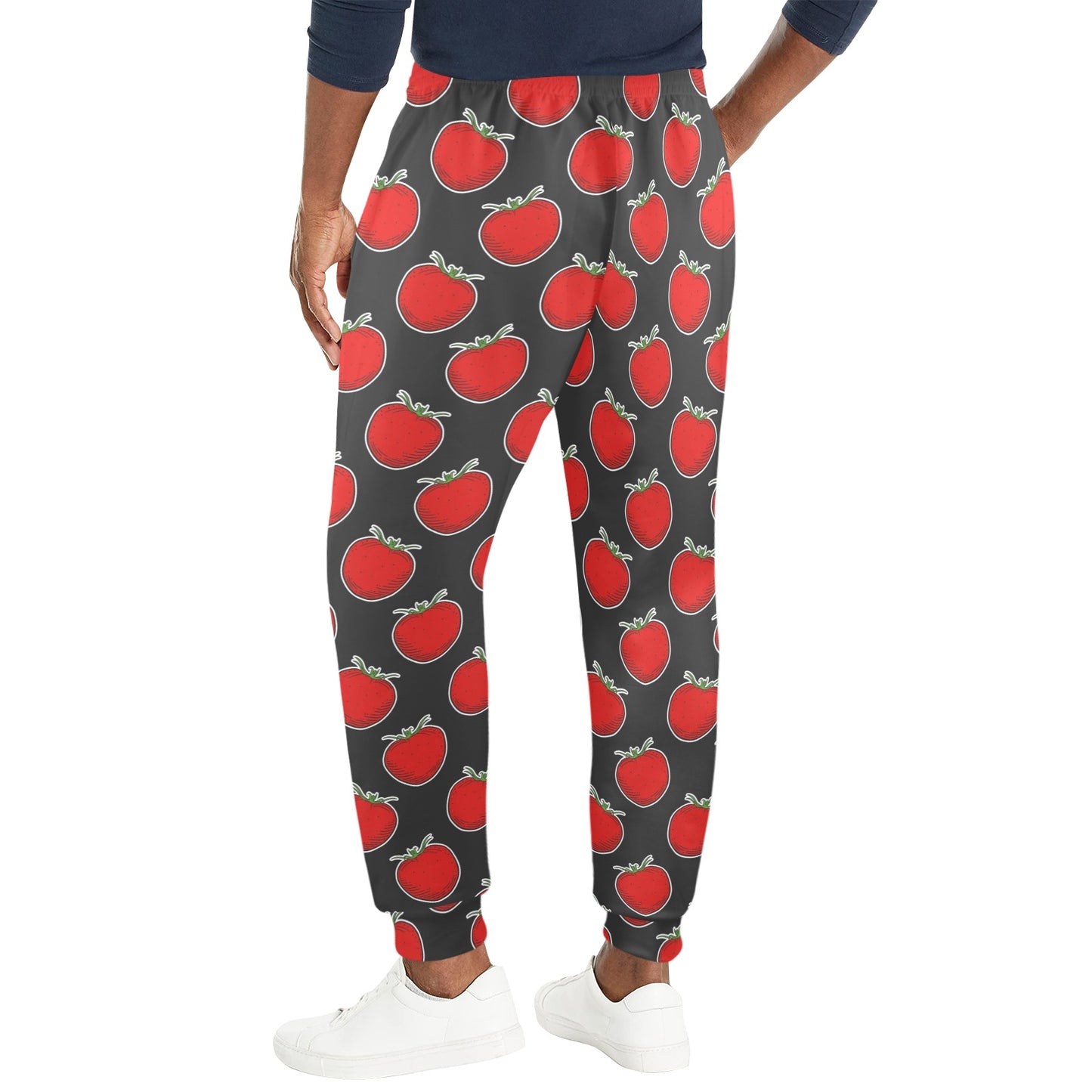 Tomato Print Design LKS306 Men's Casual Track Pants