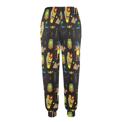 egyptian Design Print Pattern JJ0174 Women's Casual Track Pants