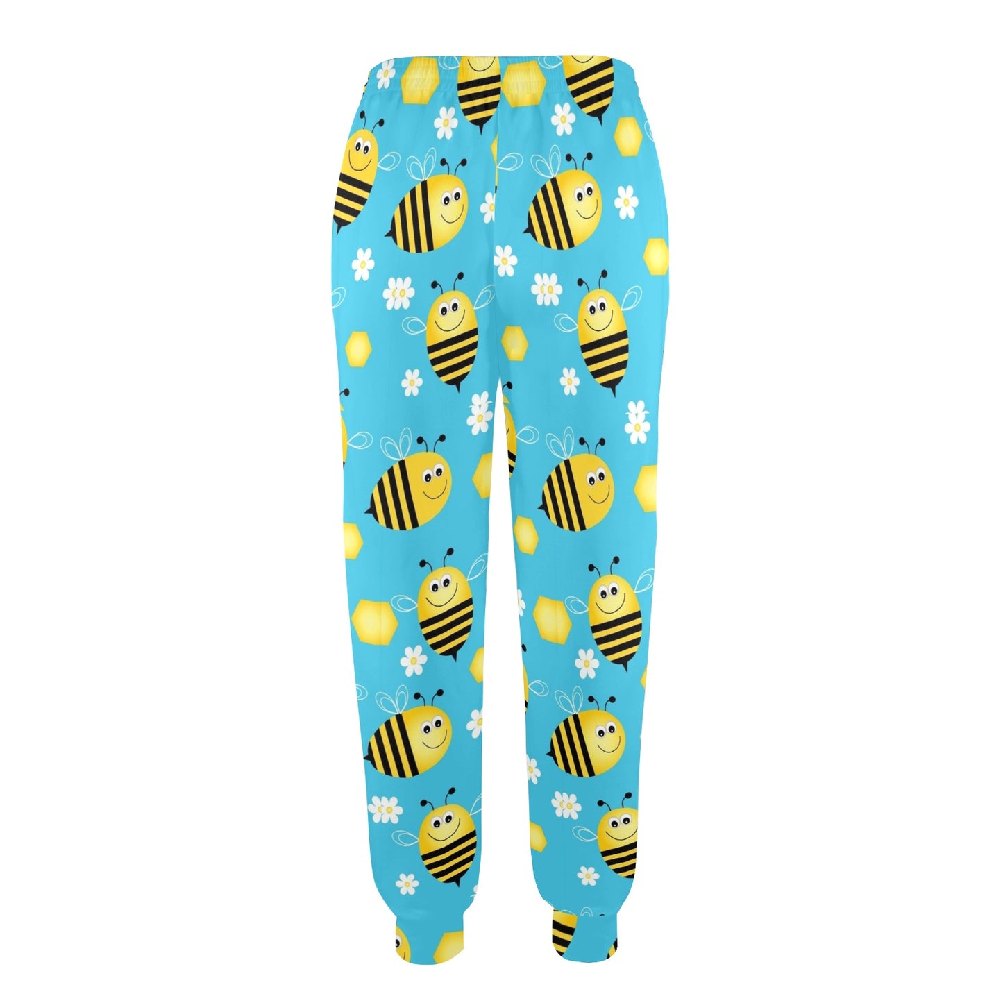 Bee Pattern Print Design BEE06 Women's Casual Track Pants