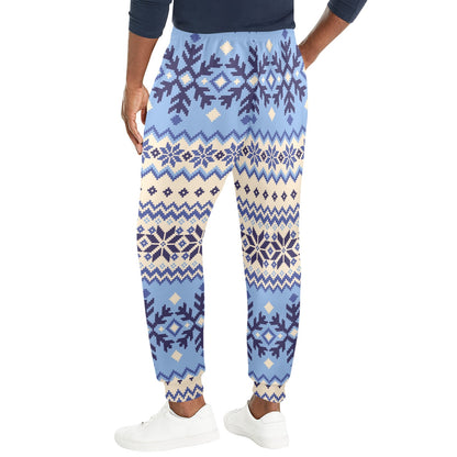 Nordic Pattern Print Design A03 Men's Casual Track Pants