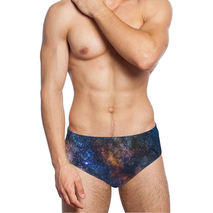 Celestial Milky way Galaxy Men's Swimming Briefs