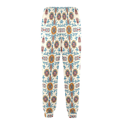Suzani Print Design LKS301 Men's Casual Track Pants