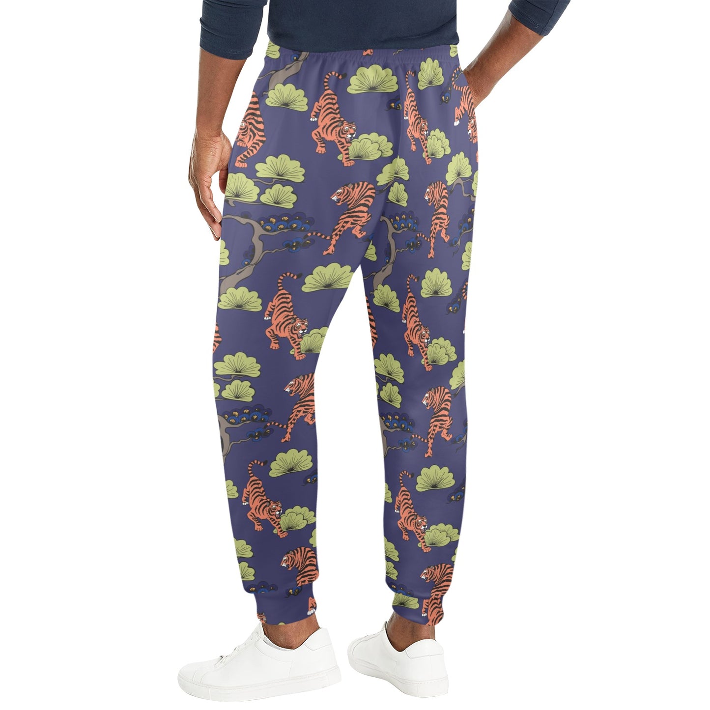 Tiger Pattern Japan Style Men's Casual Track Pants