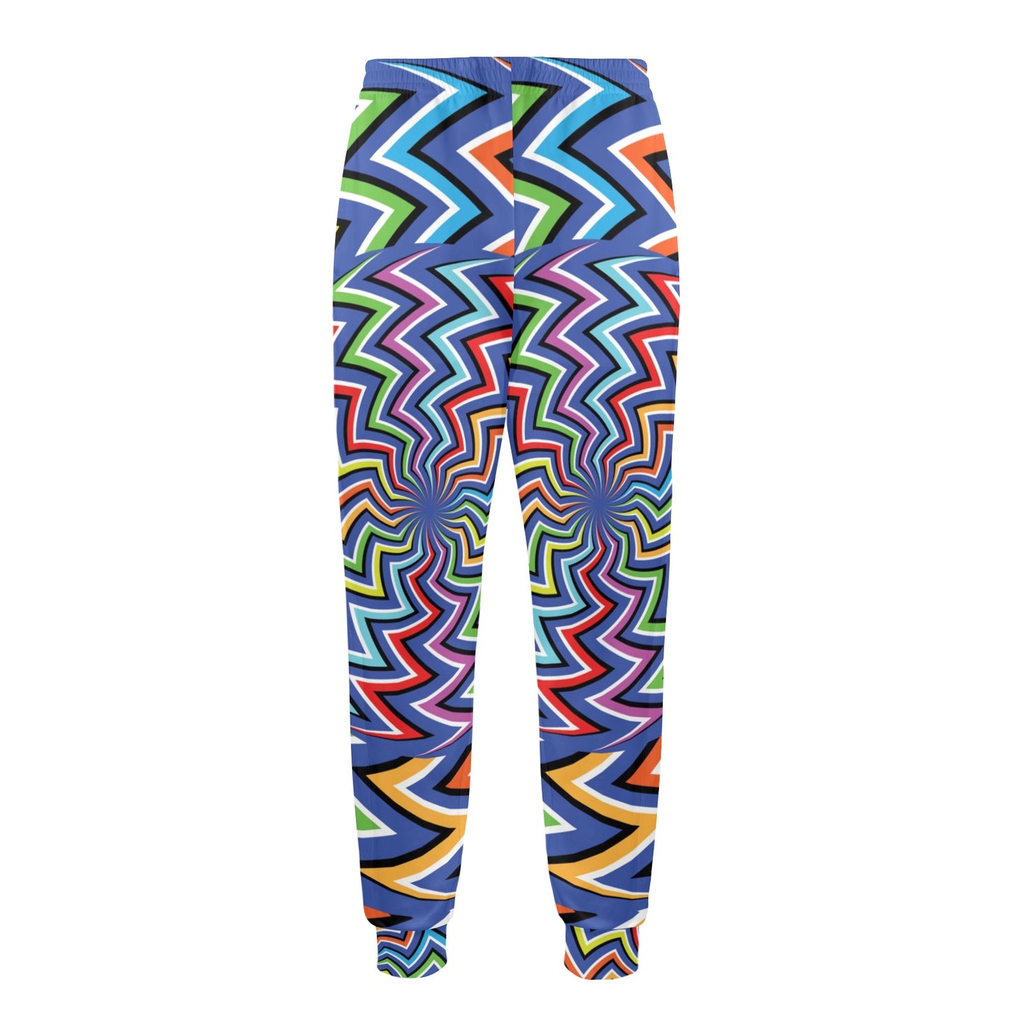 Optical illusion Pattern Print Design A02 Men's Casual Track Pants