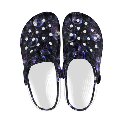 Jellyfish Themed Unisex Clogs Shoes