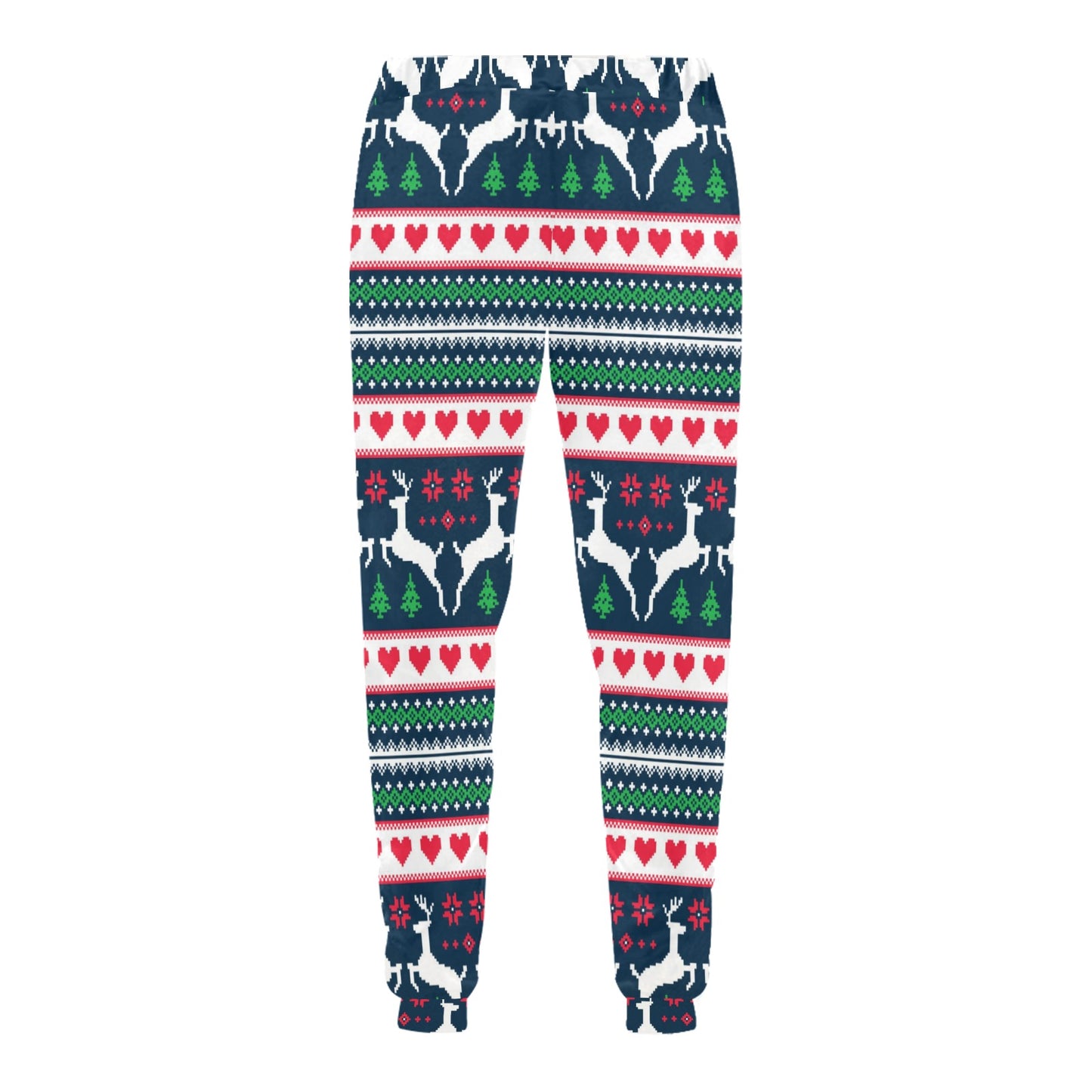 Reindeer Pattern Print Design 03 Men's Sweatpants