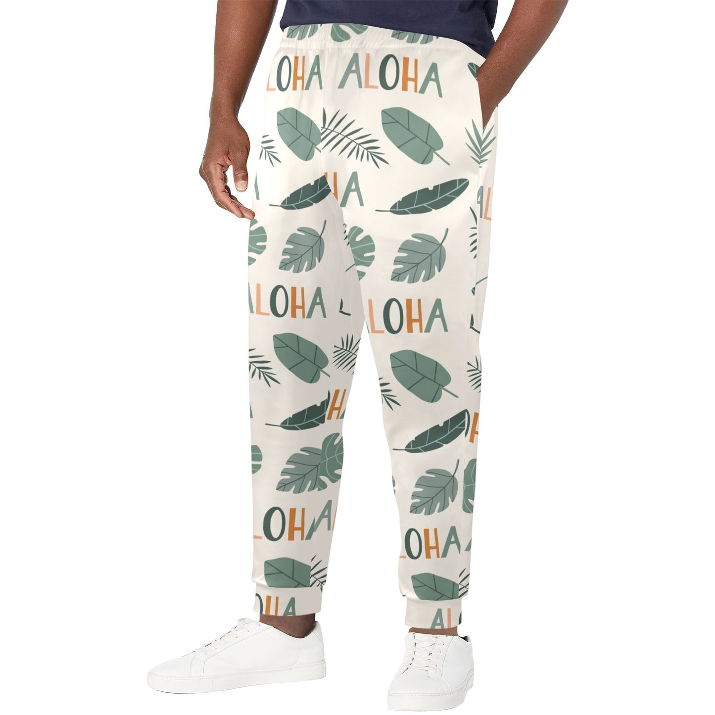 Aloha Hawaii Pattern Print Design 05 Men's Casual Track Pants