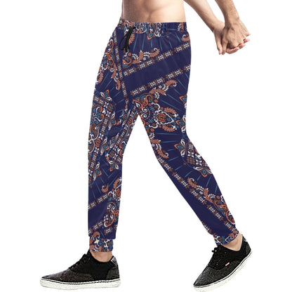 Bandana Print Design LKS3012 Men's Sweatpants