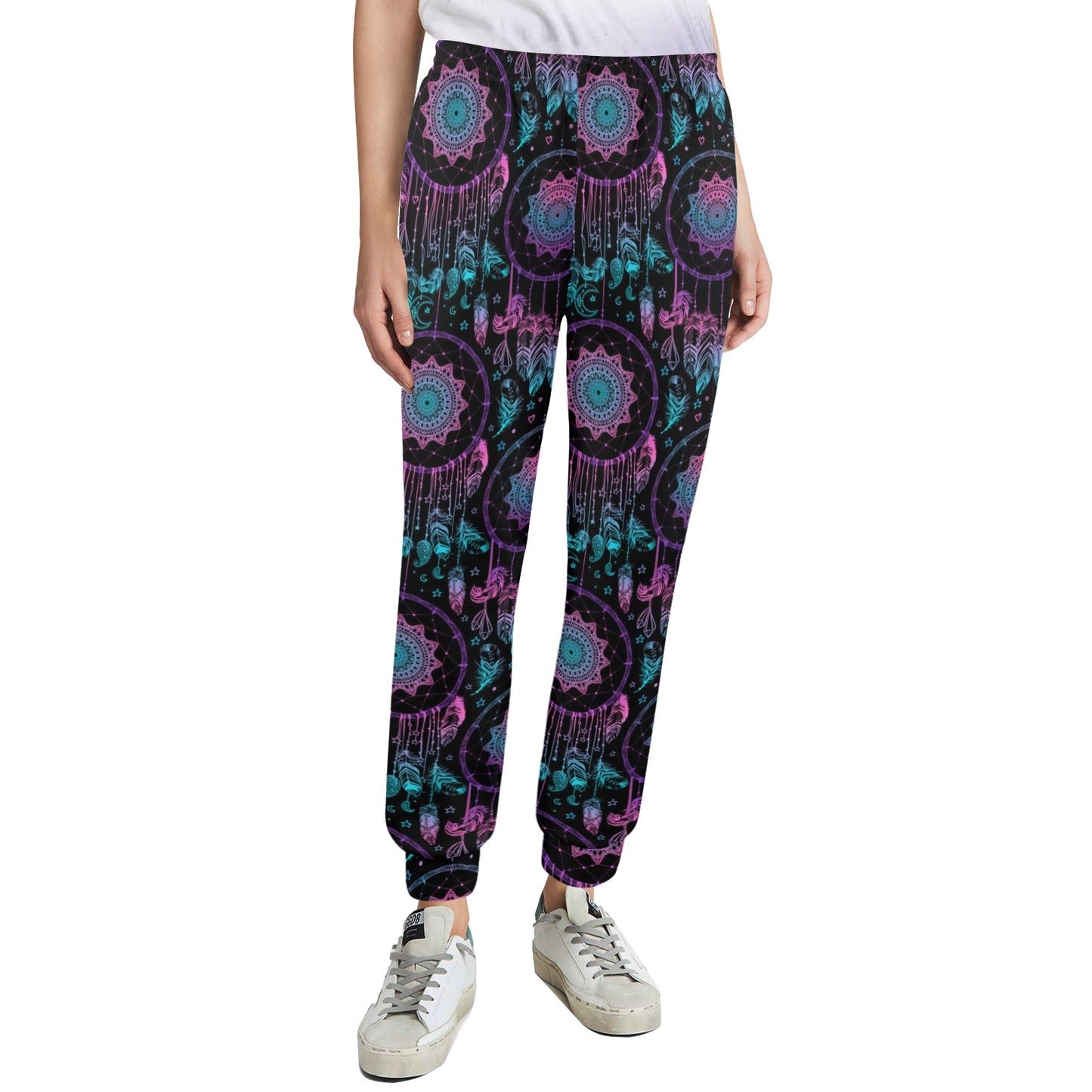 Dream catcher boho mandala Women's Casual Track Pants