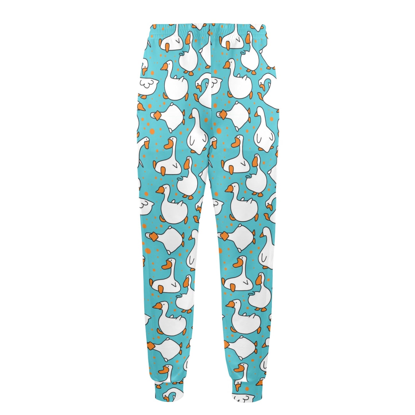 Goose Print Design LKS403 Men's Casual Track Pants
