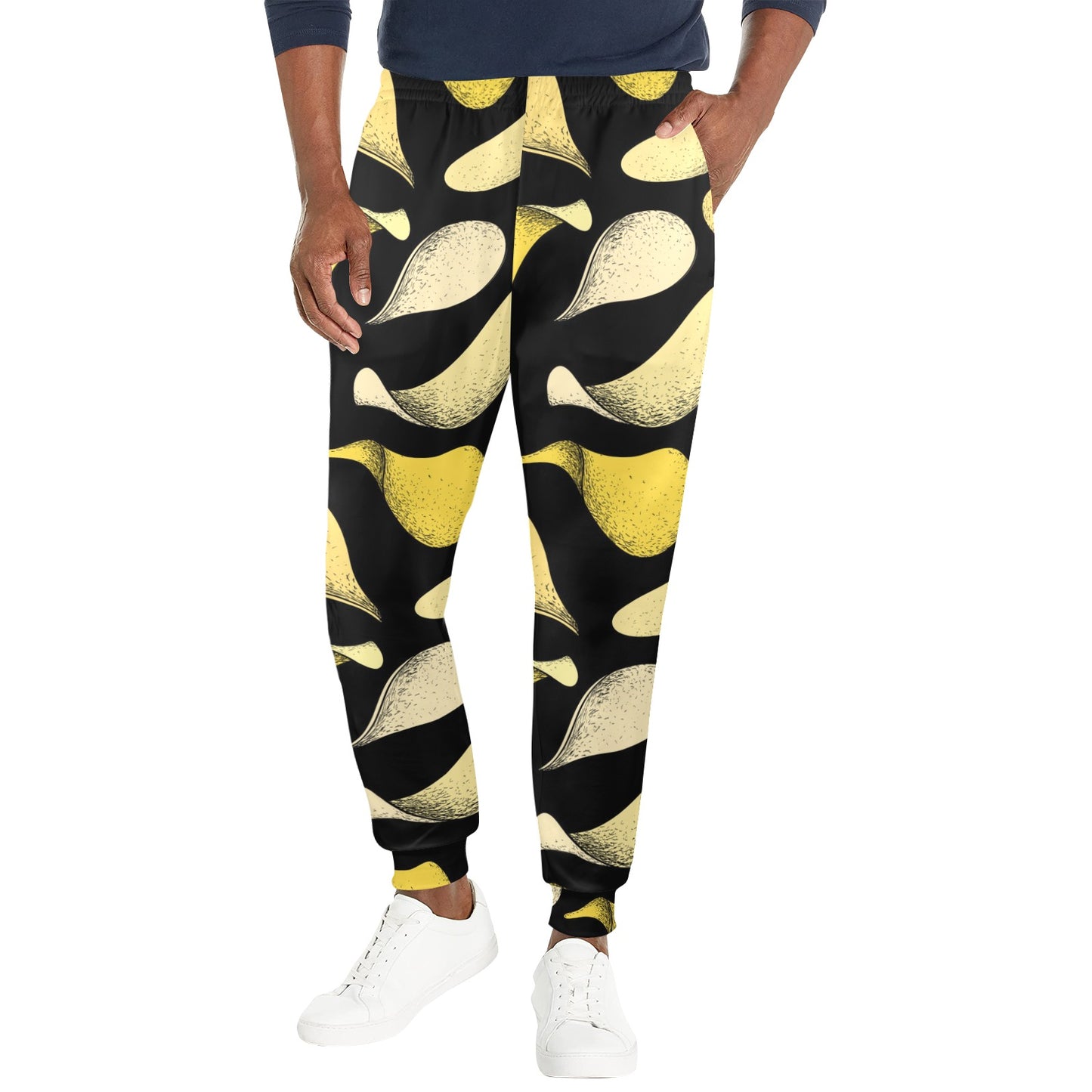 Potato Pattern Print Design A02 Men's Casual Track Pants