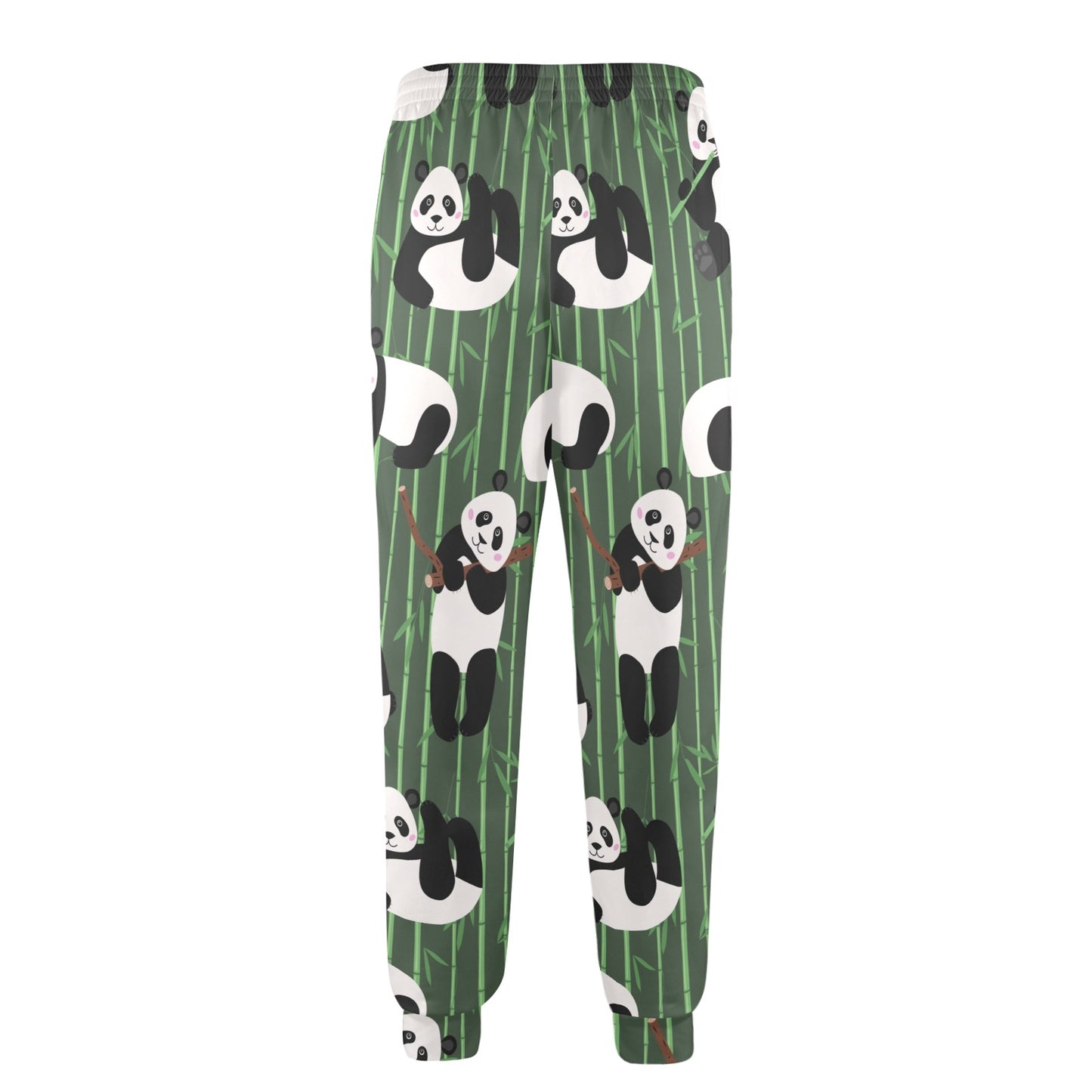 Panda Pattern Print Design A04 Men's Casual Track Pants