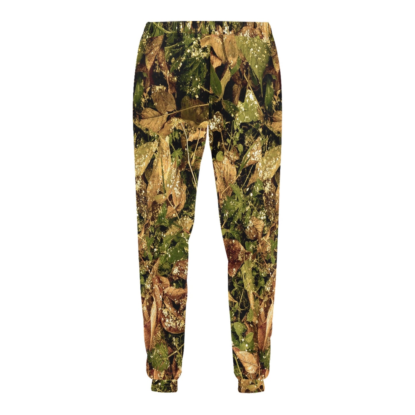 Camo Realistic Tree Forest Texture Print Men's Sweatpants