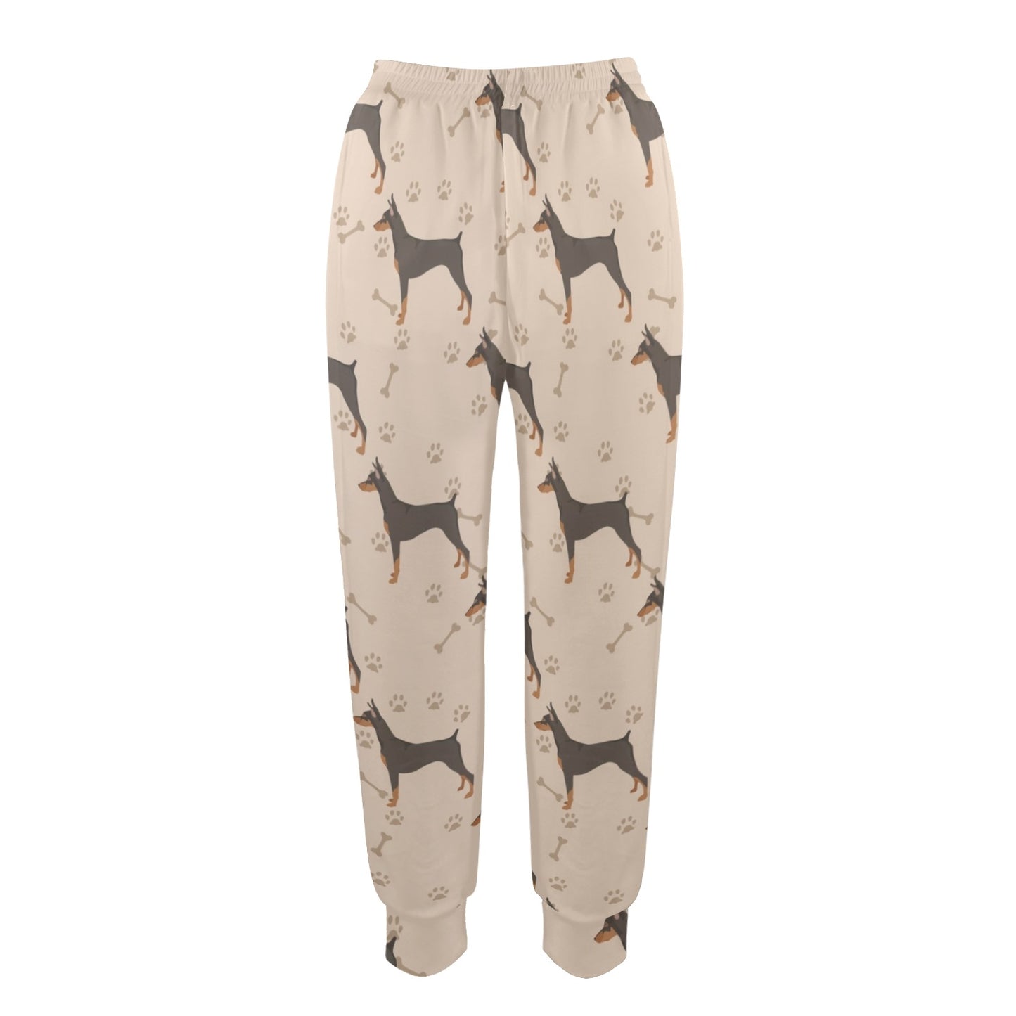 Doberman Pinschers Design Print Pattern JJ0112 Women's Casual Track Pants