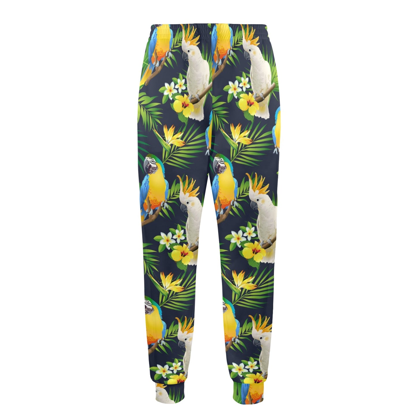 Parrot Pattern Print Design A03 Men's Casual Track Pants