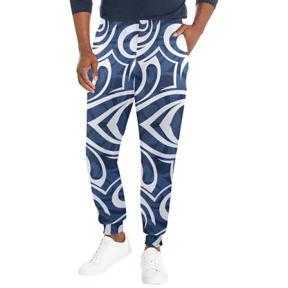 Maori Pattern Print Design 01 Men's Casual Track Pants
