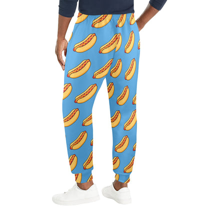 Hot Dog Pattern Print Design 02 Men's Casual Track Pants